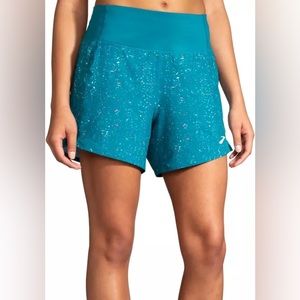 Brooks Chaser Shorts 5 inch - Lagoon Speckle